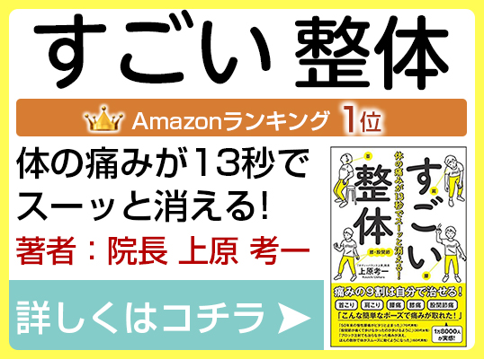 体の痛みが13秒でスーッと消える! すごい整体