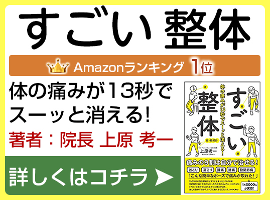 体の痛みが13秒でスーッと消える! すごい整体