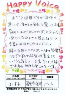 どうしたら腰痛が楽になるかを考える