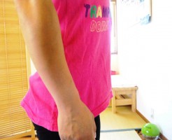 お腹のビフォーアフター写真