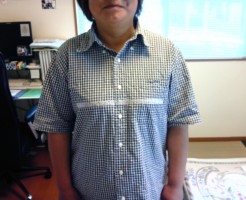 バストの左右の高さが揃いました