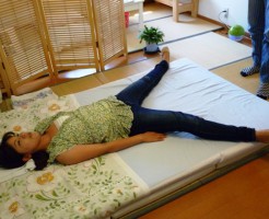 足の開脚がスムーズに